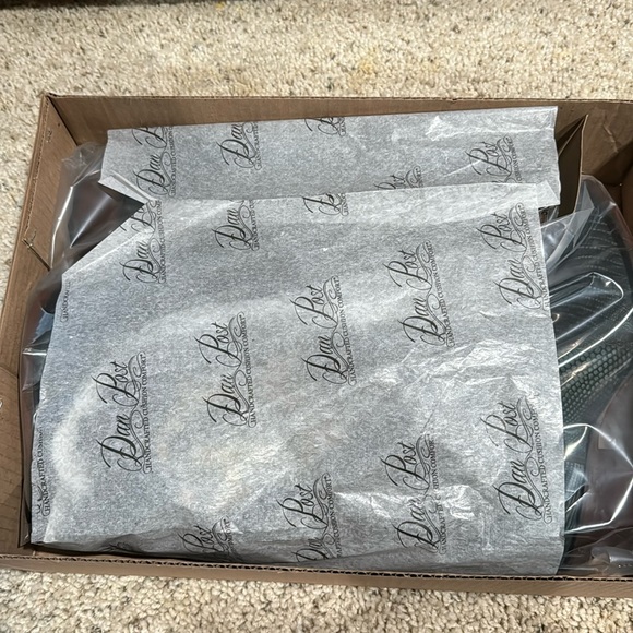 Dan Post Drifter Lizard Boot Women’s Blue/Brown US 8 BRAND NEW NEVER WORN!! - Picture 6 of 10